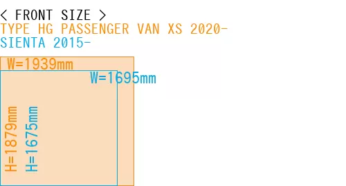#TYPE HG PASSENGER VAN XS 2020- + SIENTA 2015-